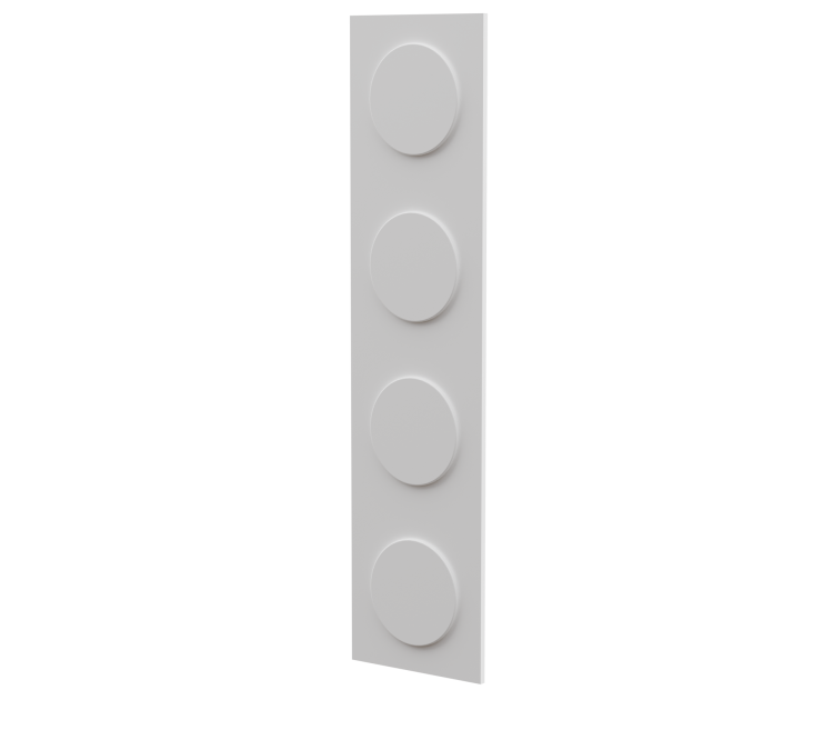 MOVO LEGO 4 Panel ścienny 3D MOVO - dekoracja nowoczesna