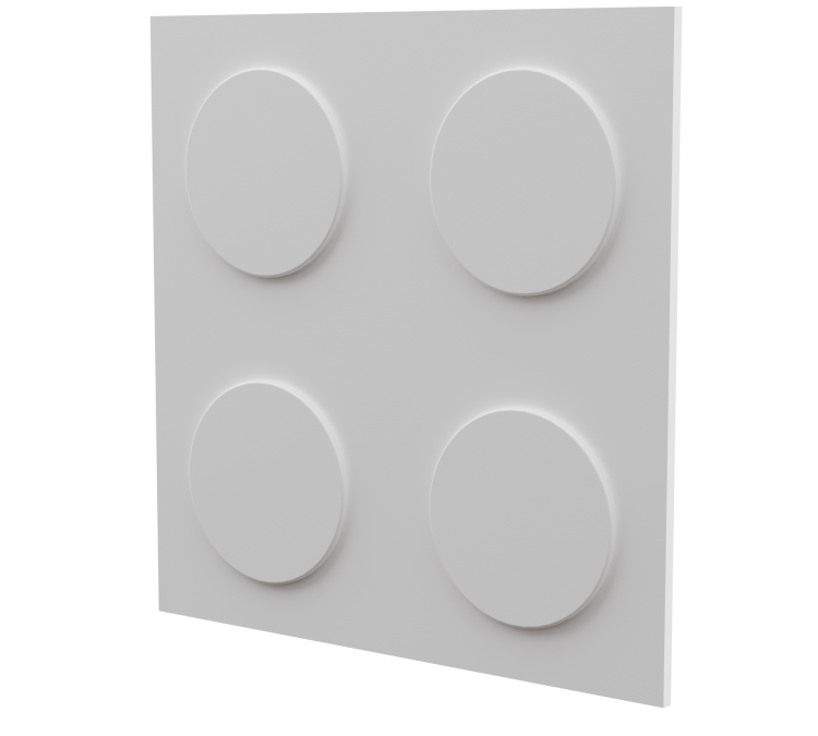 MOVO LEGO 5 Panel ścienny 3D MOVO - dekoracja nowoczesna
